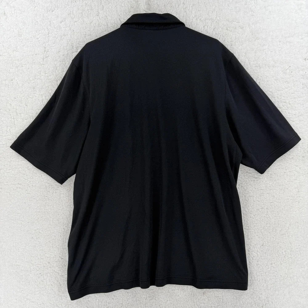 Oregon State Beavers Polo Shirt Mens XL Black NCAA‎ Football Nike Fit Dry